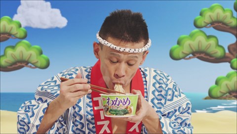 わかめラーメン新CM