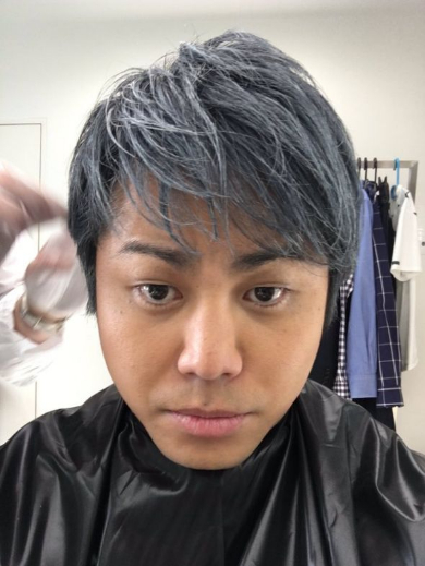 銀髪のノンスタ井上さん