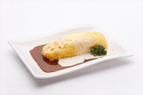 ドクターイエローオムライス