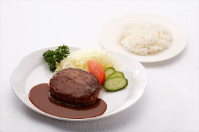 まかないハチクマライスハンバーグ