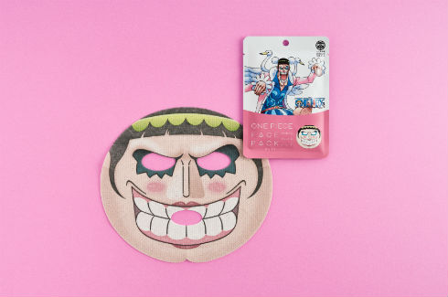 ワンピースとドラゴンボールがフェイスパックに