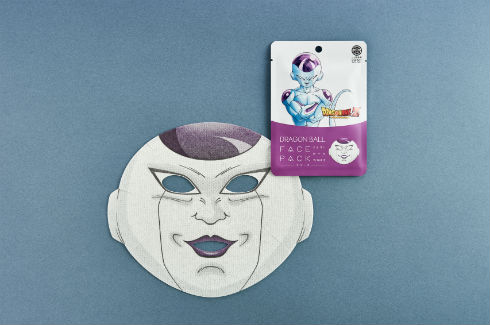 ワンピースとドラゴンボールがフェイスパックに