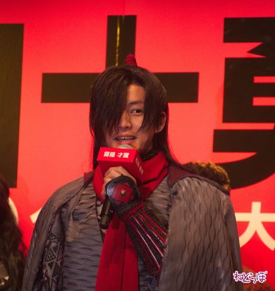 映画「真田十勇士」クランクアップ会見の松坂桃李さん