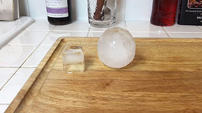 きれいでない氷