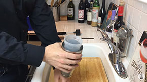 アイスボールがドン