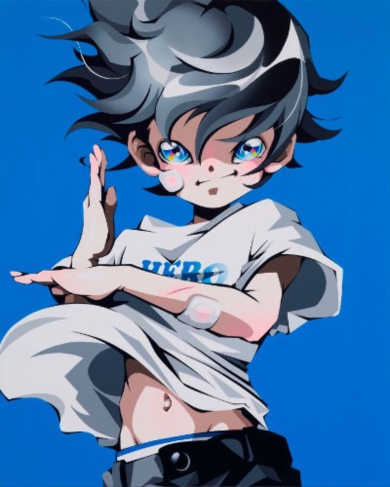 松浦浩之さん作「HERO〜あの頃の僕たちは、何にでも変身できたんだ。」