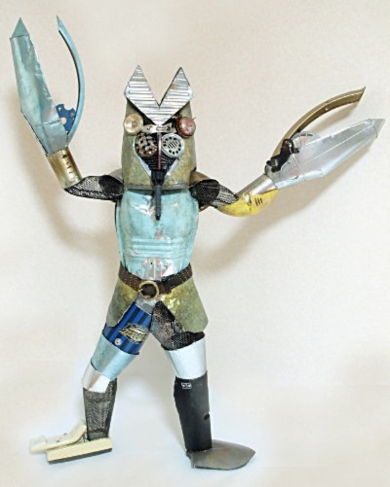 富田菜摘さん作「バルタン」