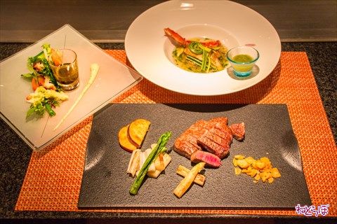 鉄板焼きディナー