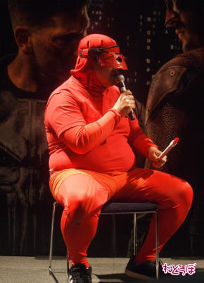 「デアデビル」シーズン2上映イベントの玉城泰拙さん