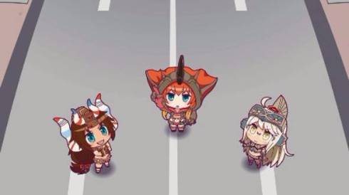 個性的な怪獣娘たち