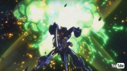 「銀河機攻隊マジェスティックプリンス」撃破シーン