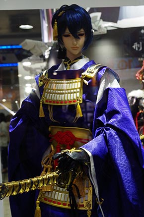 三日月宗近の布袋劇人形