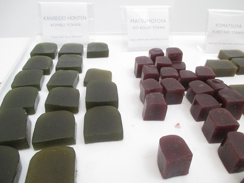 昆布ようかんと塩ようかん