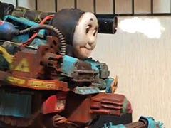 きかんしゃトーマスを究極魔改造！「多脚機関戦車トーマス」フル・アップグレード ver.の攻撃力に戦慄 | ねとらぼ