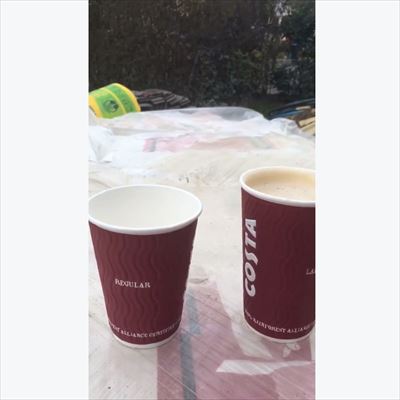 コーヒーLサイズMサイズ