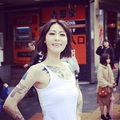 原宿での鳥居みゆきさん