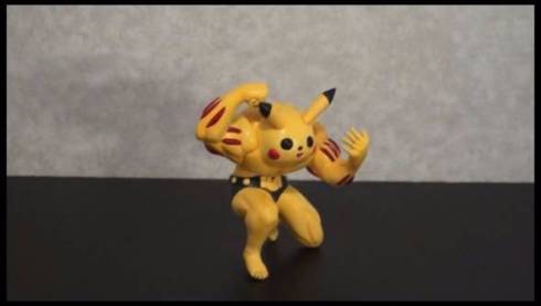 ピカチュウとゴーリキーでゴリチュウ