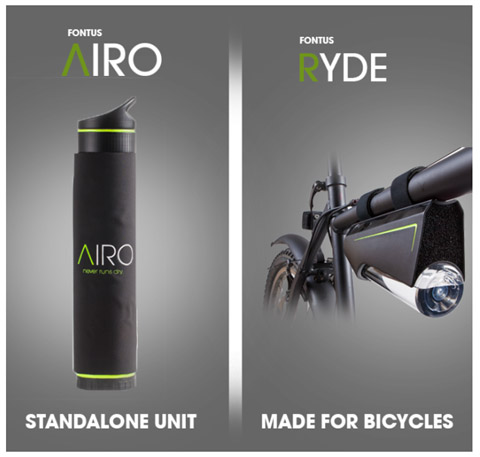 Fontus AIROとFontus RYDE