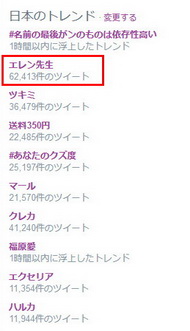 エレン先生かわいい