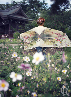 ちょうちょになれる外套＆スカーフ