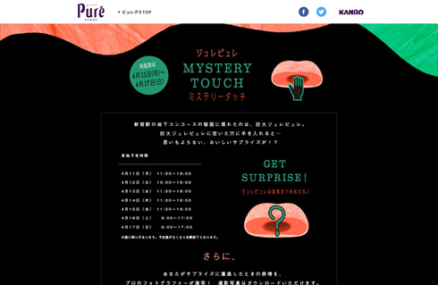 ジュレピュレミステリータッチ