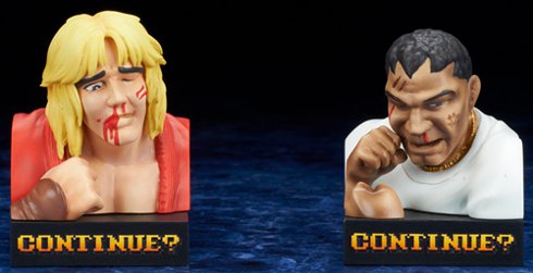 ストII」の「負け顔」がフィギュアに！ 懐かしのコンティニュー