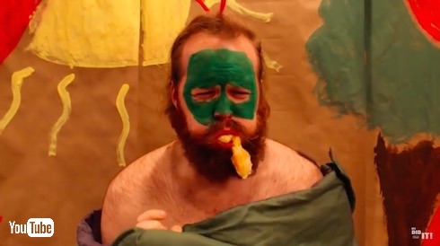 実写版「はらぺこあおむし」