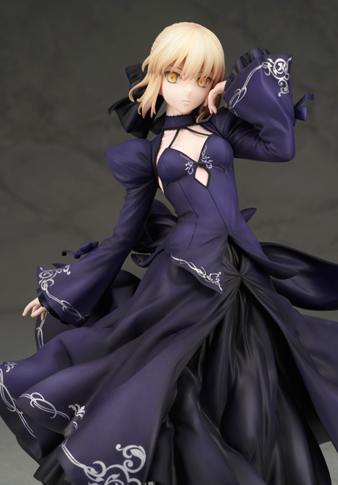 「セイバー／アルトリア・ペンドラゴン［オルタ］　ドレスVer.」 アップ 正面から