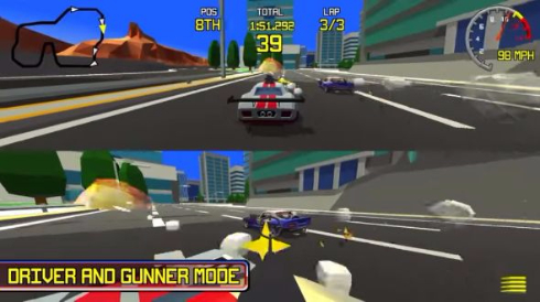 ポリゴンレースゲームRacingApex