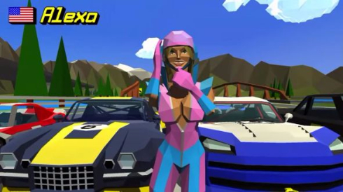 ポリゴンレースゲームRacingApex