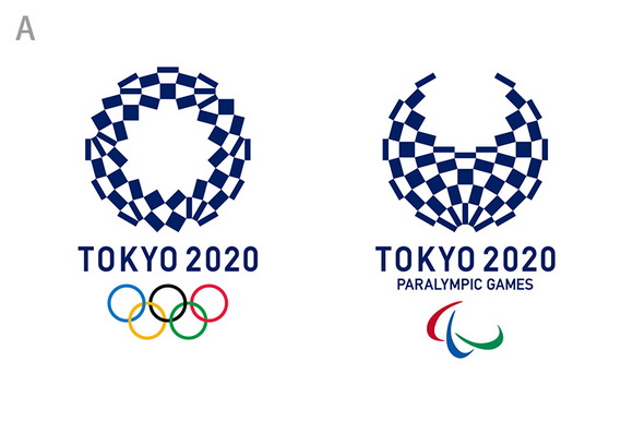 TOKYO2020 東京パラリンピックエンブレム2020ピンバッチ四角黒EM古美 東京 2020 パラリンピックスポーツピクトグラム コンセプト