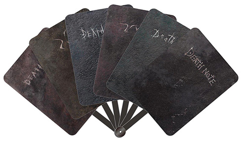 「デスノート」特製せんすデス