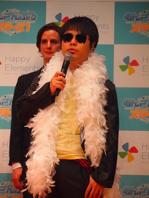 「あんさんぶるスターズ！」新CM発表会の井上裕介さん