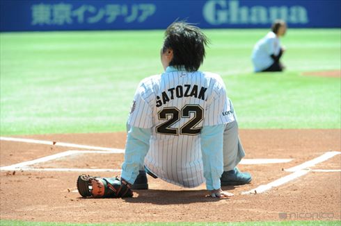 小林幸子始球式