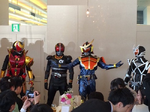 ライダー結婚式