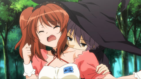 朝比奈みくると長門有希