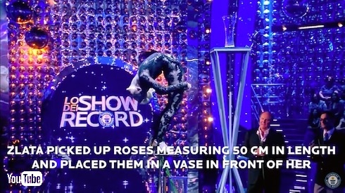 軟体美女ジュリア・グエンゼルさん