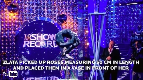 軟体美女ジュリア・グエンゼルさん