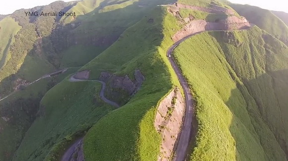 ラピュタの道崩落