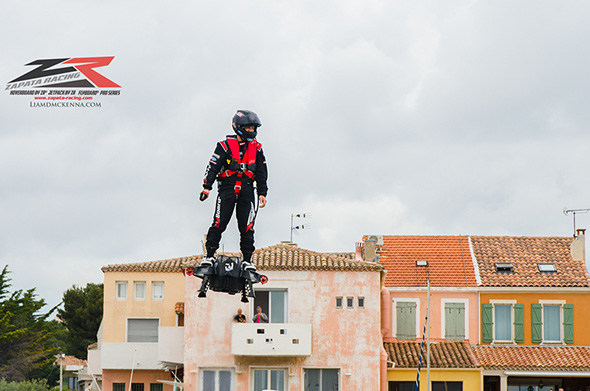 Flyboard Airでのギネス新記録挑戦