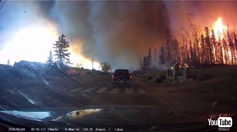 カナダ山火事