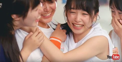 8x4 BODY FRESH クールデオドラント 桜井日奈子 部室シーン