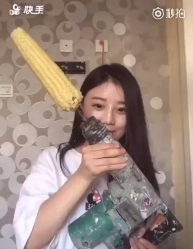 ドリルトウモロコシ髪