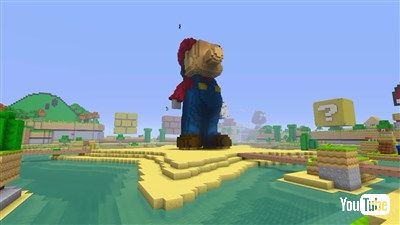 WiiU版マインクラフト「スーパーマリオ・マッシュアップ」