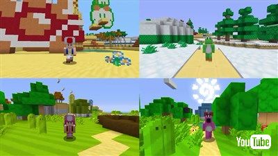 WiiU版マインクラフト「スーパーマリオ・マッシュアップ」