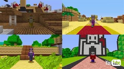 WiiU版マインクラフト「スーパーマリオ・マッシュアップ」