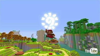 WiiU版マインクラフト「スーパーマリオ・マッシュアップ」