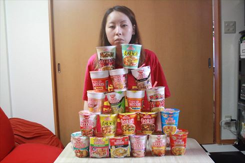 世界のカップヌードル