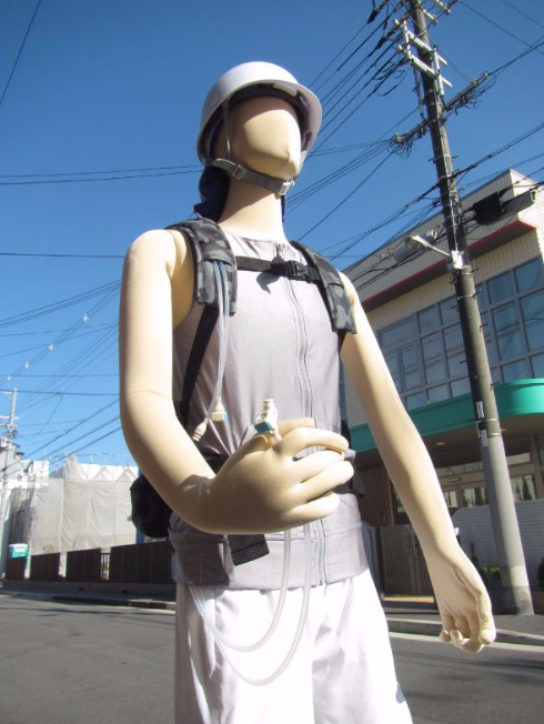 人間エアコンがクラウドファンディング