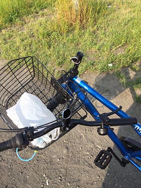 自転車破損事故